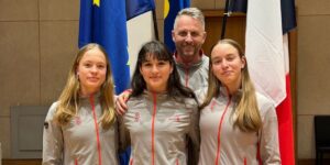 csm Tennis Europe Winter Cups by Dunlop Maedchen U16 Finalrunde Brest Haider Maurer Fronek Kresnik P